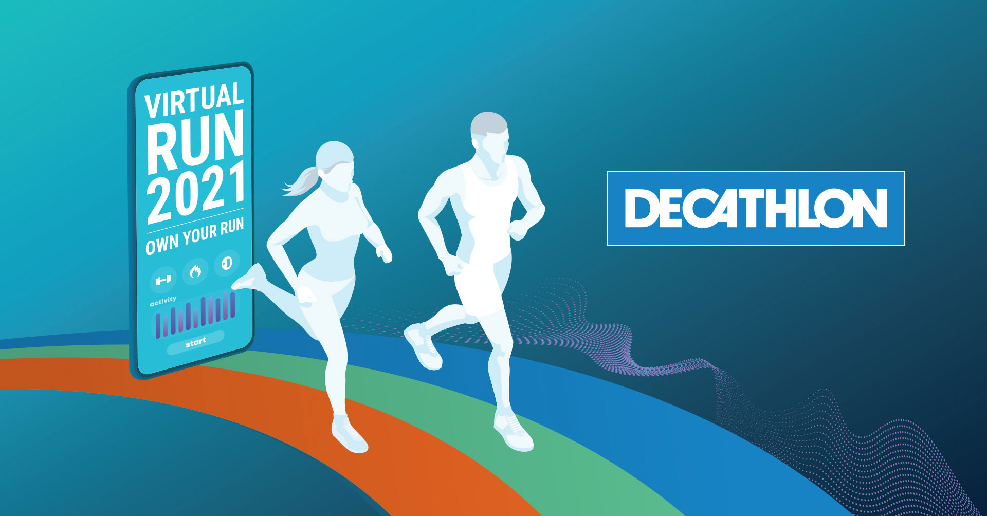 Decathlon Virtual Run 2021 Connect by JustRunLah!